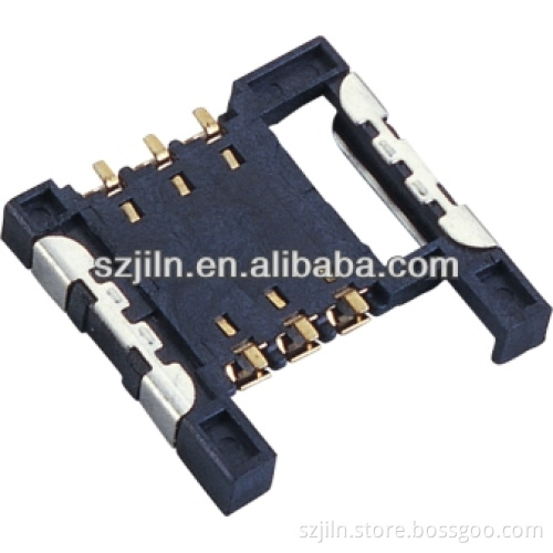 6 pin short sim card connector for sd card wholesale